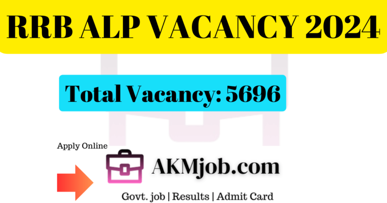 RRB ALP VACANCY 2024